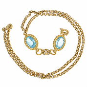Collana - 18 carati Oro giallo - 66.00ct. tw. Topazio