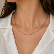 Collana - 18 carati Oro bianco, Oro rosa - Made in Italy - Handmade