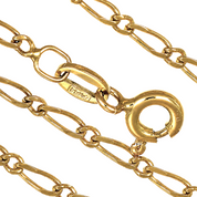Collana - 18 carati Oro giallo - Made in Italy - Handmade