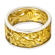 Anello - 18 carati Oro giallo, Oro bianco