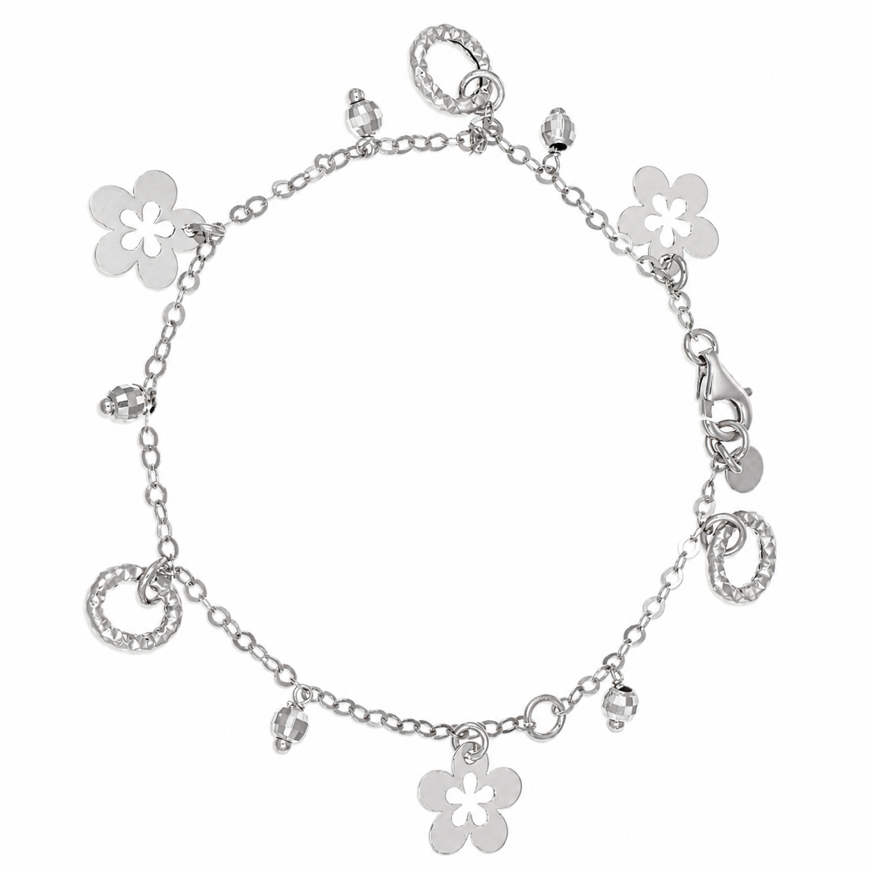Bracciale - 18 carati Oro bianco