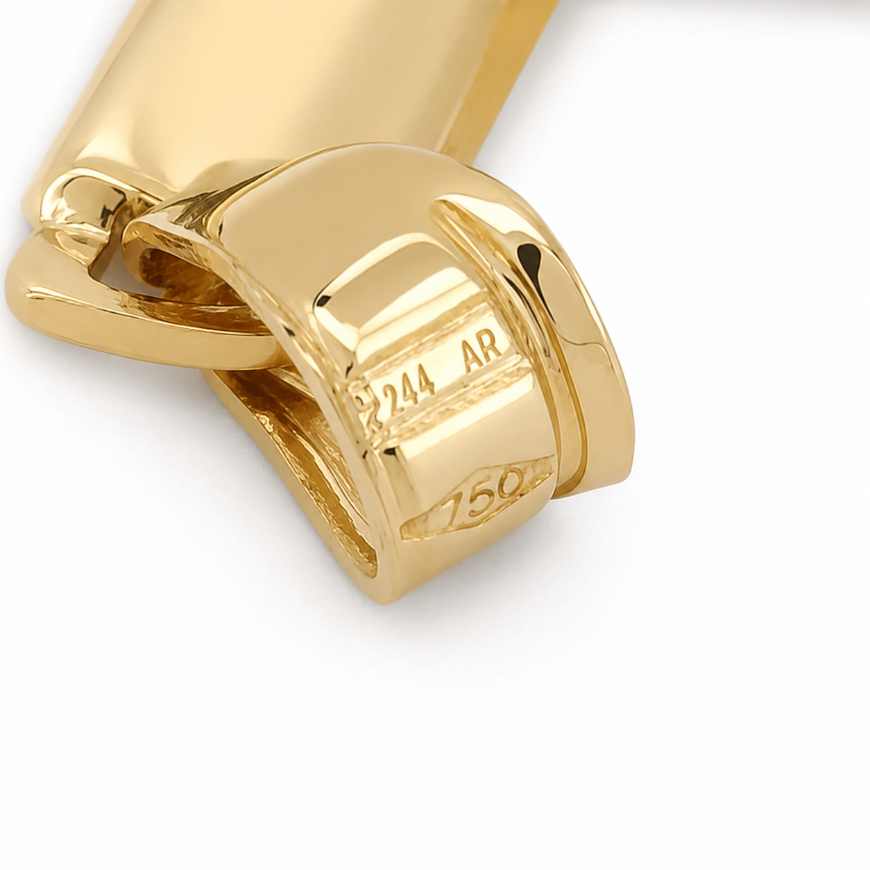 Ciondolo - 18 carati Oro giallo - Made in Italy - Handmade