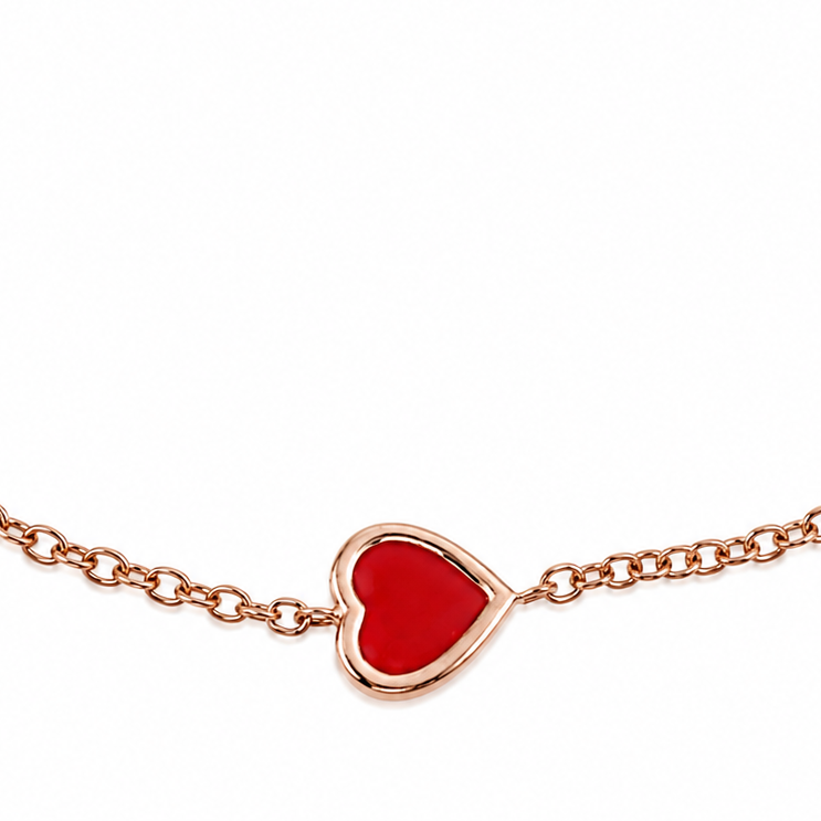 Bracciale - 9 kt Oro rosa - Handmade - Made in Italy