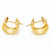 Orecchini - 18 carati Oro giallo - Made in Italy - Handmade