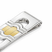 18 carati - Oro giallo, Argento - Fermasoldi