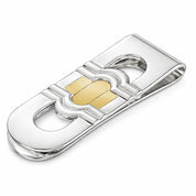 18 carati - Oro giallo, Argento - Fermasoldi