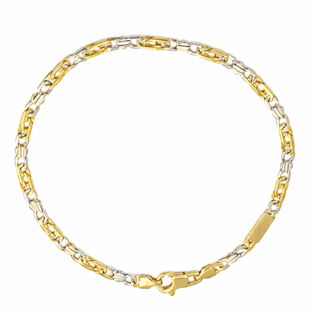 Bracciale - 18 carati Oro bianco, Oro giallo