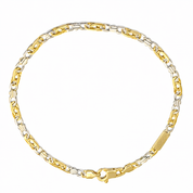 Bracciale - 18 carati Oro bianco, Oro giallo