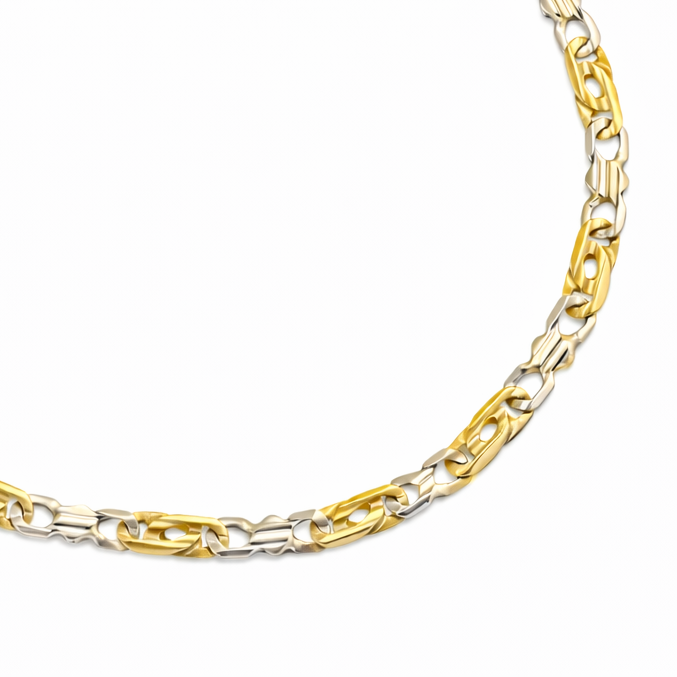 Bracciale - 18 carati Oro bianco, Oro giallo