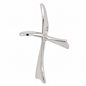 Ciondolo - 18 carati Oro bianco - 0.13ct. tw. Diamante (Naturale) - Handmade - Made in Italy