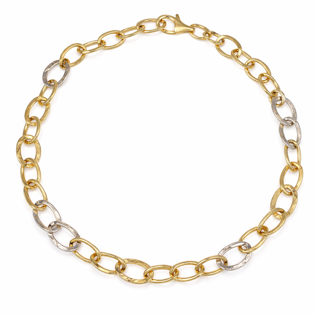 Bracciale - 18 carati Oro giallo, Oro bianco