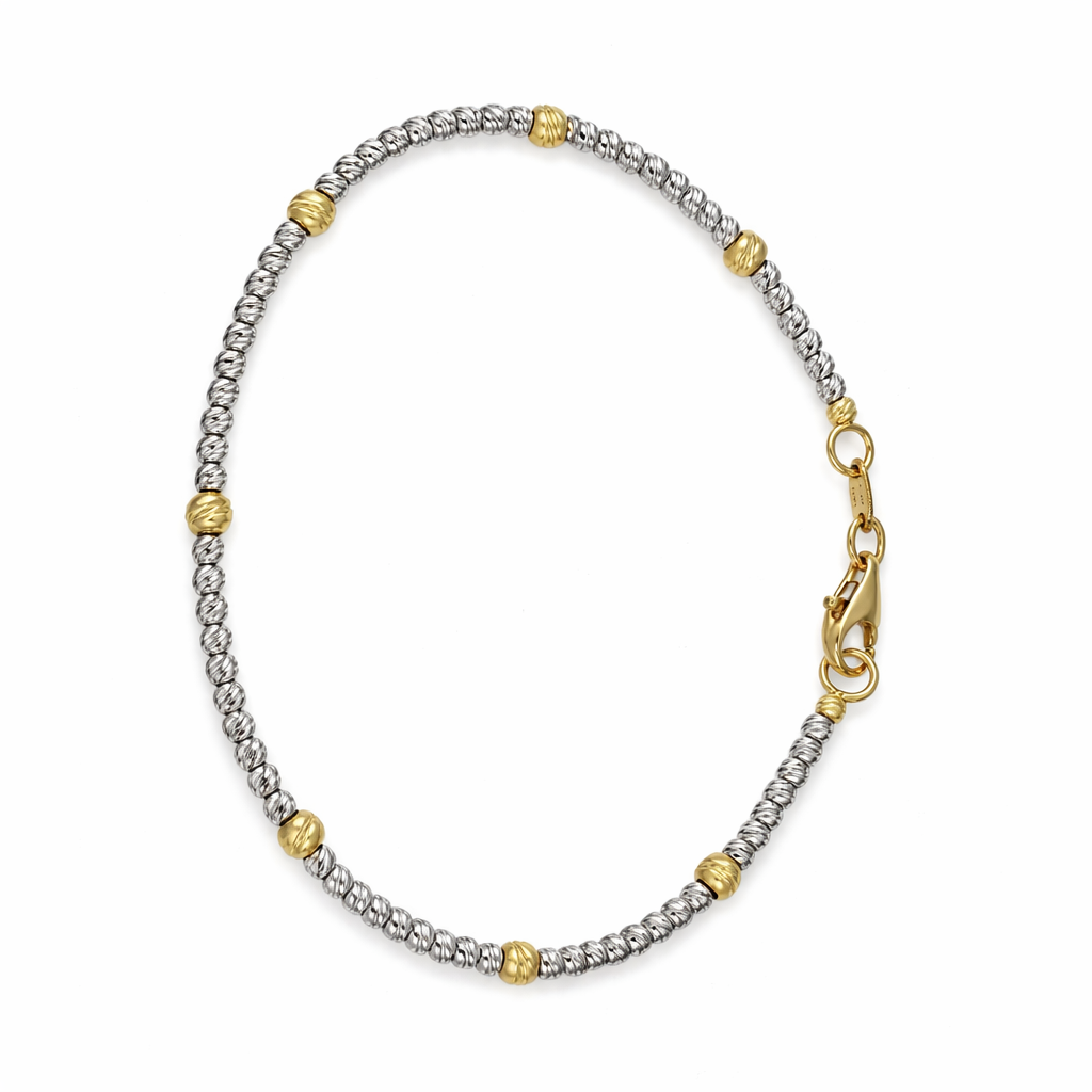 Bracciale - 18 carati Oro bianco, Oro giallo