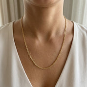 Collana - 18 carati Oro giallo - Made in Italy - Handmade
