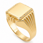 Anello - 18 carati Oro bianco, Oro giallo - Made in Italy - Handmade