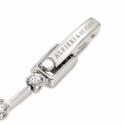 Bracciale - 18 carati Oro bianco, Alfieri & St. John - 0.72ct. tw. Diamante (Naturale)