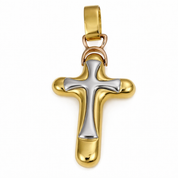 Ciondolo in Oro giallo bianco  18 carati