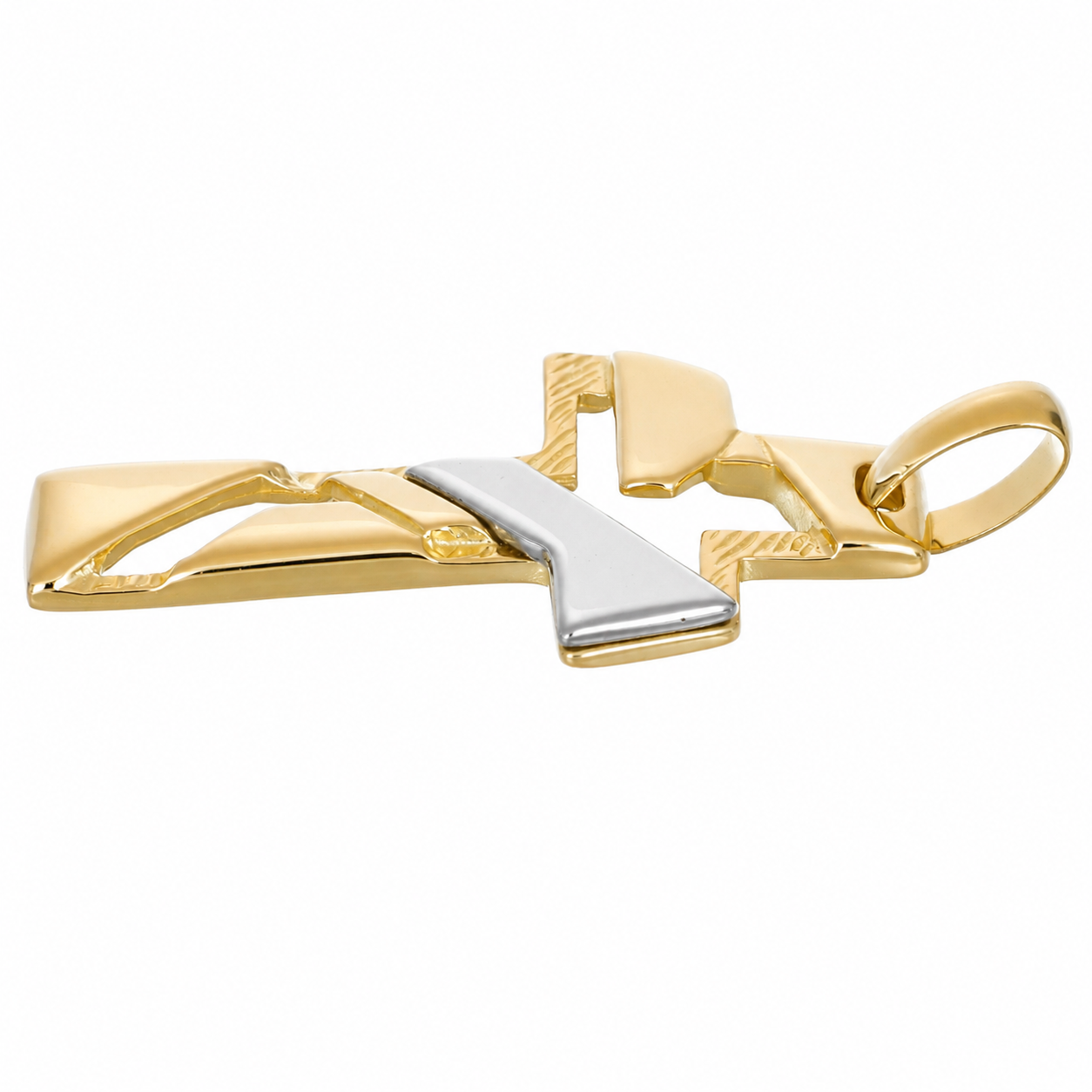Ciondolo - 18 carati Oro giallo, Oro bianco - Made in Italy - Handmade