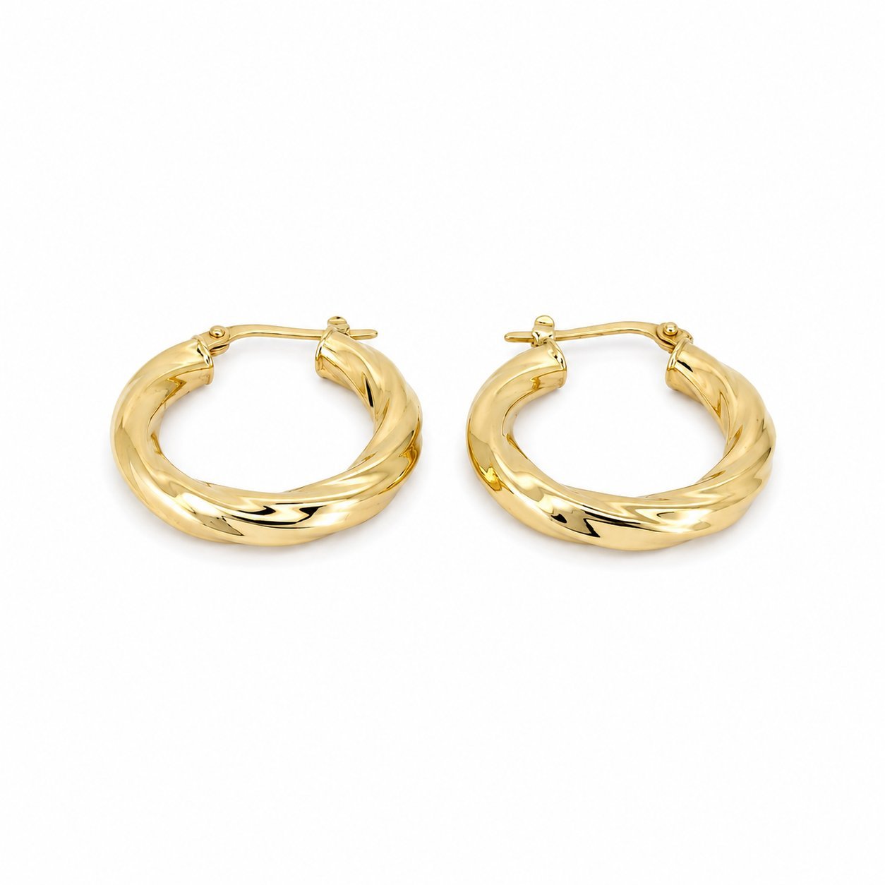 Orecchini - 18 carati Oro giallo - Made in Italy - Handmade