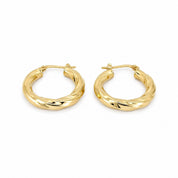 Orecchini - 18 carati Oro giallo - Made in Italy - Handmade