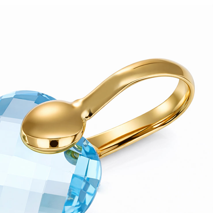 Ciondolo - 18 carati Oro giallo Topazio