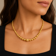 Collana - 18 carati Oro giallo - Made in Italy - Handmade