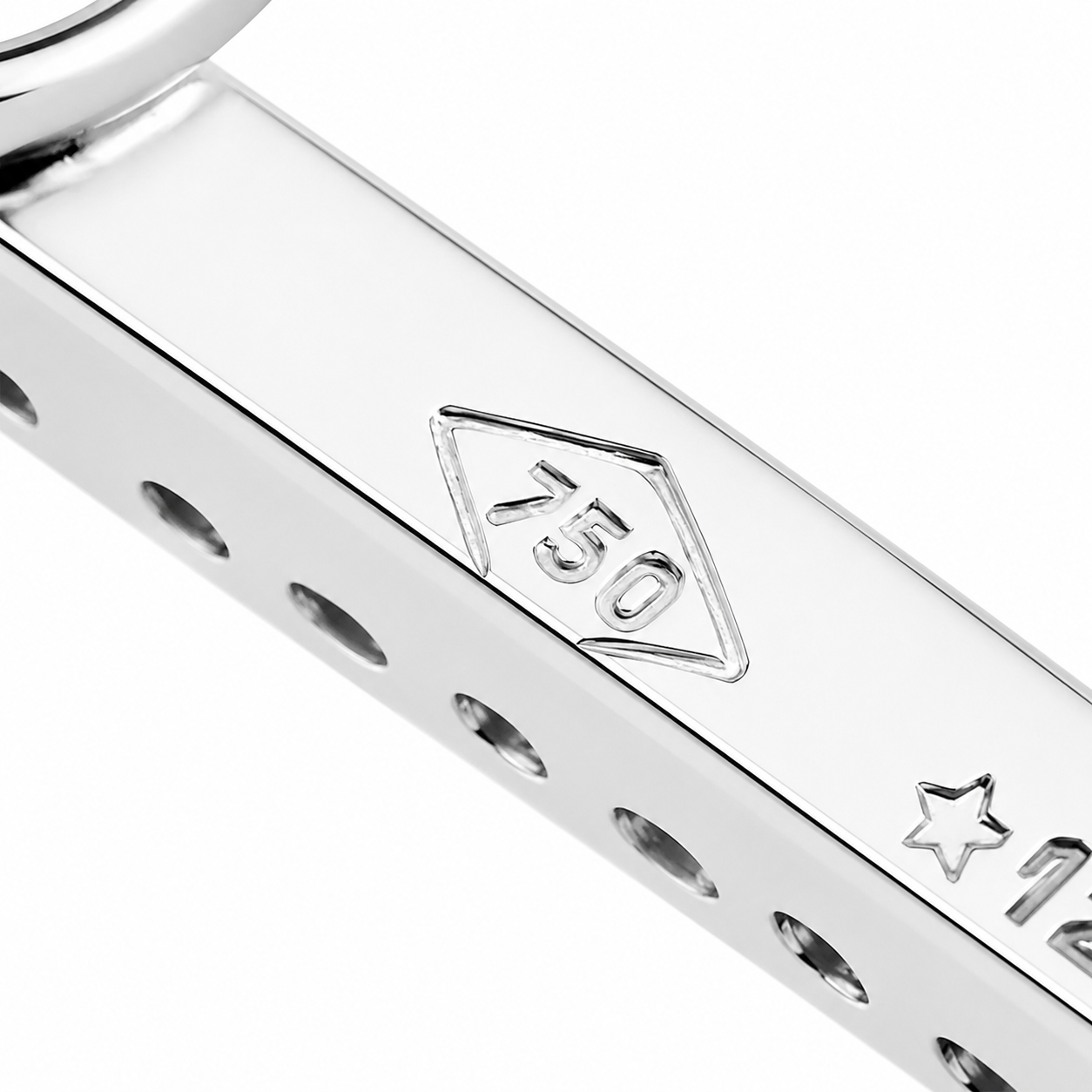 Orecchini - 18 carati Oro bianco - 0.40ct. tw. Diamante (Naturale) - Made in Italy - Handmade