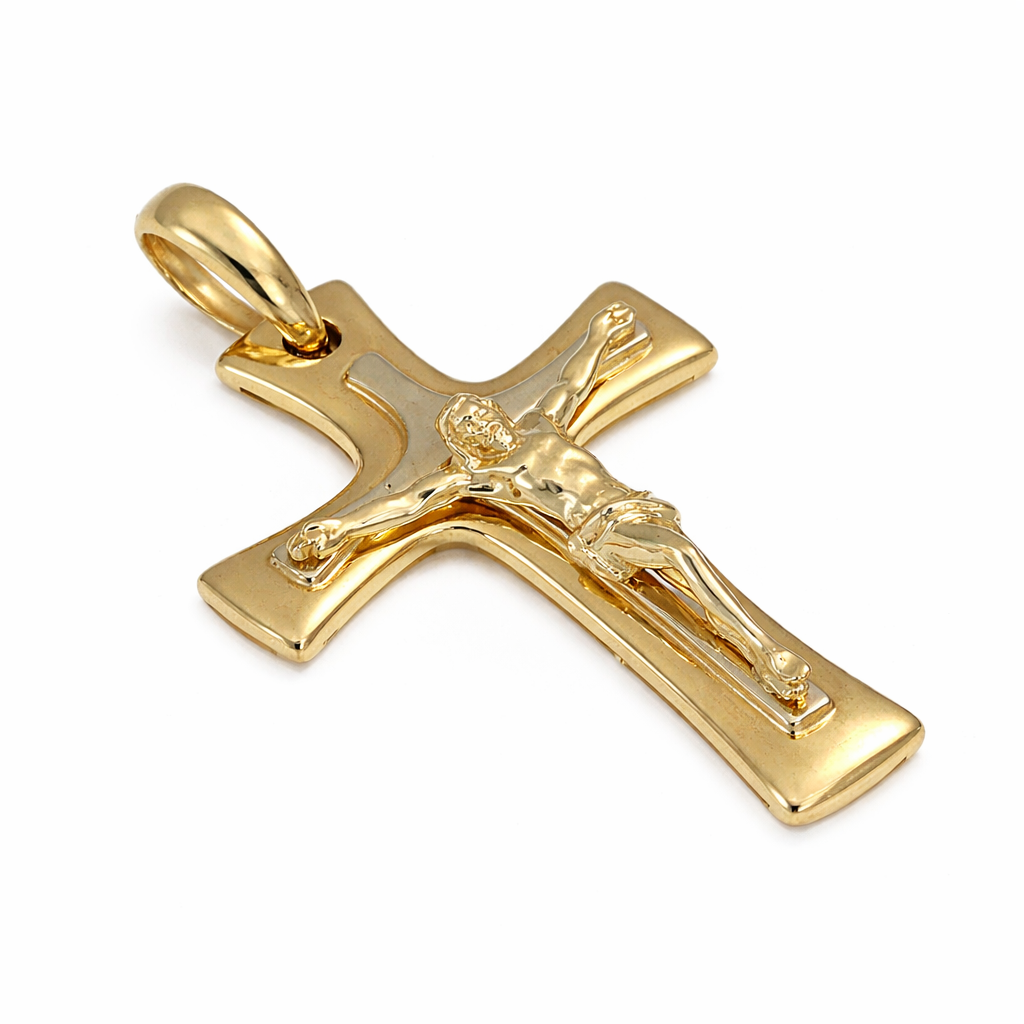Ciondolo unisex in oro giallo 18 carati