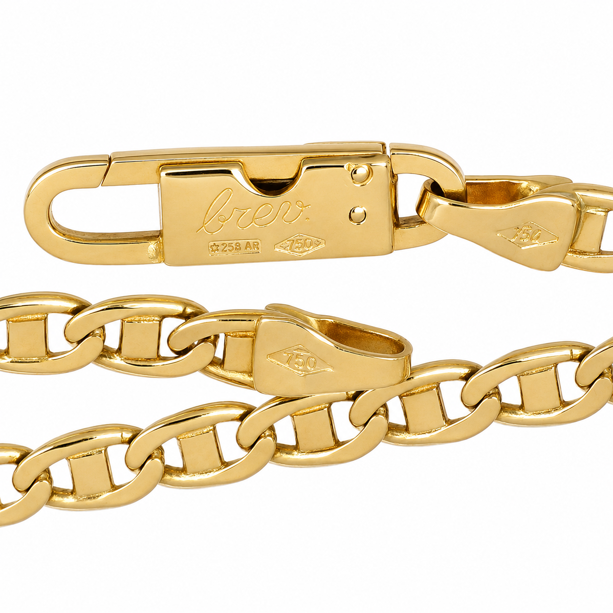 Collana - 18 carati Oro giallo - Made in Italy - Handmade