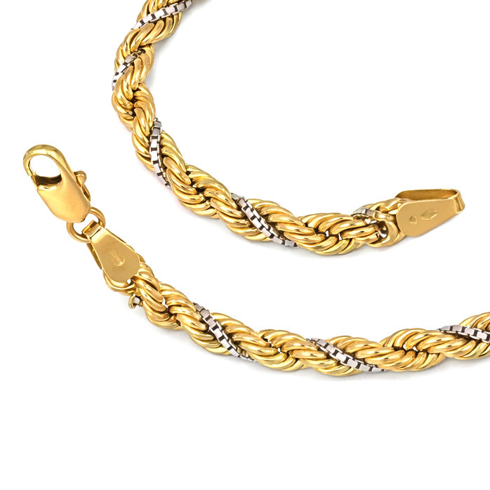 Bracciale - 18 carati Oro bianco, Oro giallo