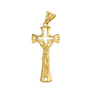 Ciondolo a croce - 18 carati Oro giallo