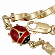Bracciale - 18 carati Oro giallo - Handmade - Made in Italy