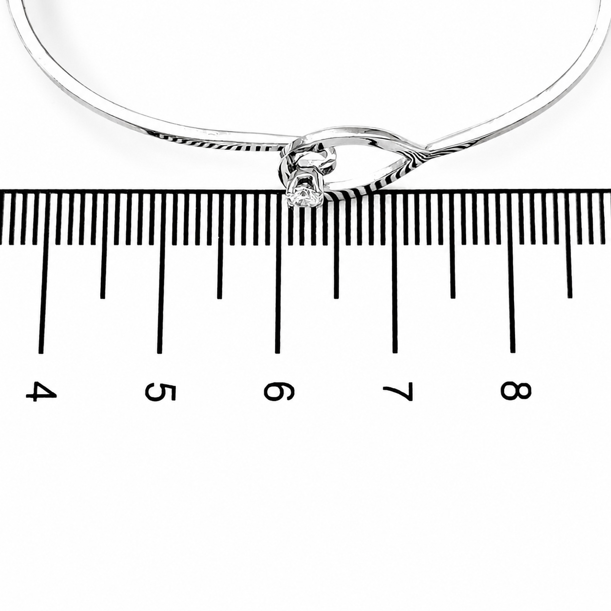 Bracciale - 18 carati Oro bianco - 0.12ct. tw. Diamante (Naturale) - Made in Italy - Handmade