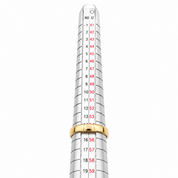 Anello - 18 carati Oro giallo, Oro bianco - 0.41ct. tw. Zaffiro - Diamante - Made in Italy - Handmade