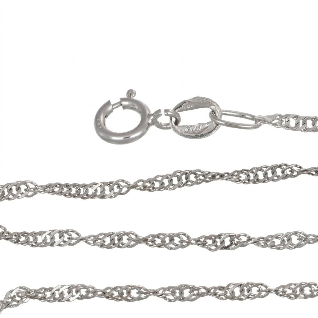 Collana - 18 carati Oro bianco