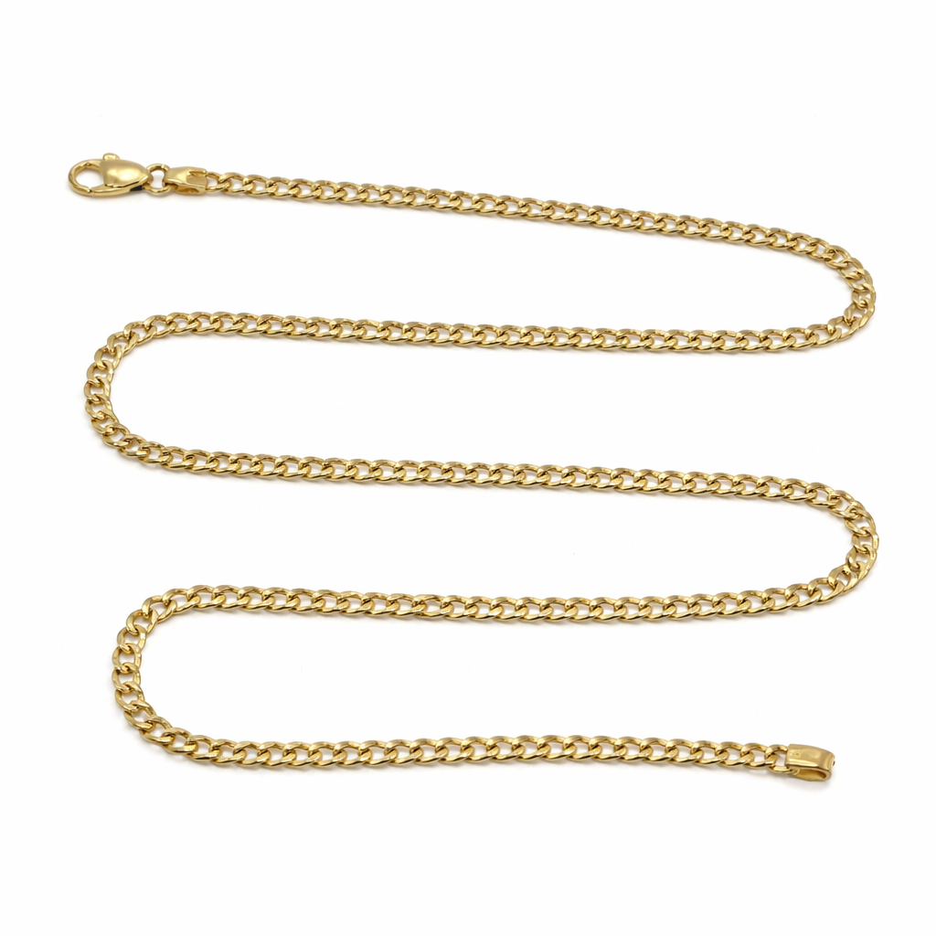 Collana da donna in oro giallo 18 carati
