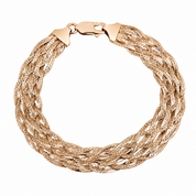 Bracciale - 14 carati Oro rosa - Made in Italy - Handmade