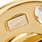 Anello - 18 carati Oro giallo, Ametiste - Acquamarina - Topazio - 8.20ct. tw. - Made in Italy - Handmade