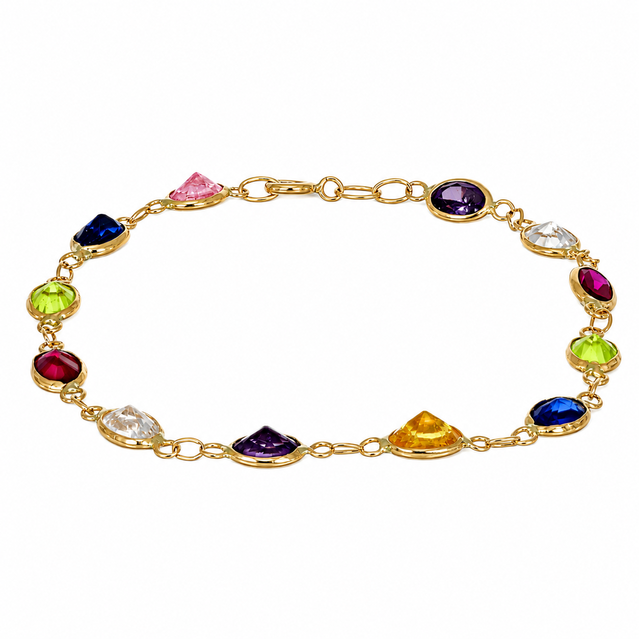 Bracciale - 18 carati Oro giallo - Made in Italy - Handmade
