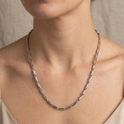 Collana - 18 carati Oro bianco - Made in Italy
