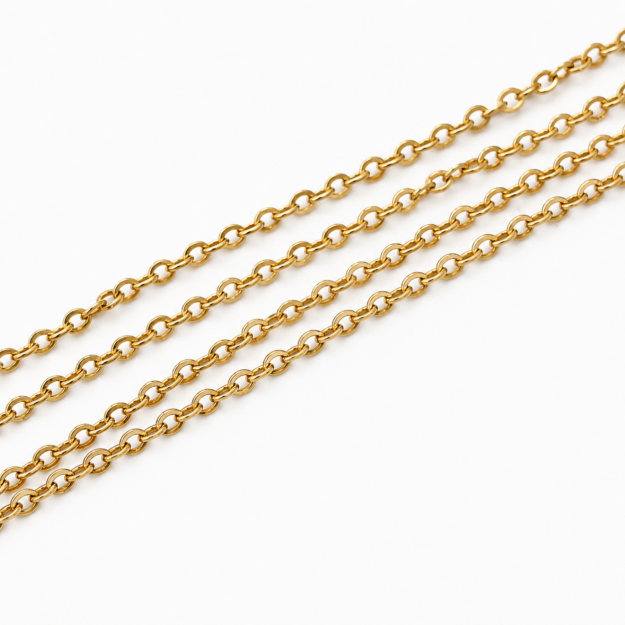 Collana - 18 carati Oro giallo - Made in Italy - Handmade