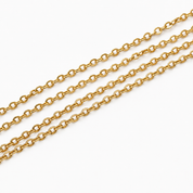 Collana - 18 carati Oro giallo - Made in Italy - Handmade