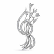 Spilla - 18 carati Oro bianco - 0.31ct. tw. Diamante (Naturale)