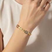 Bracciale - 18 carati Oro bianco, Oro giallo, Oro rosa