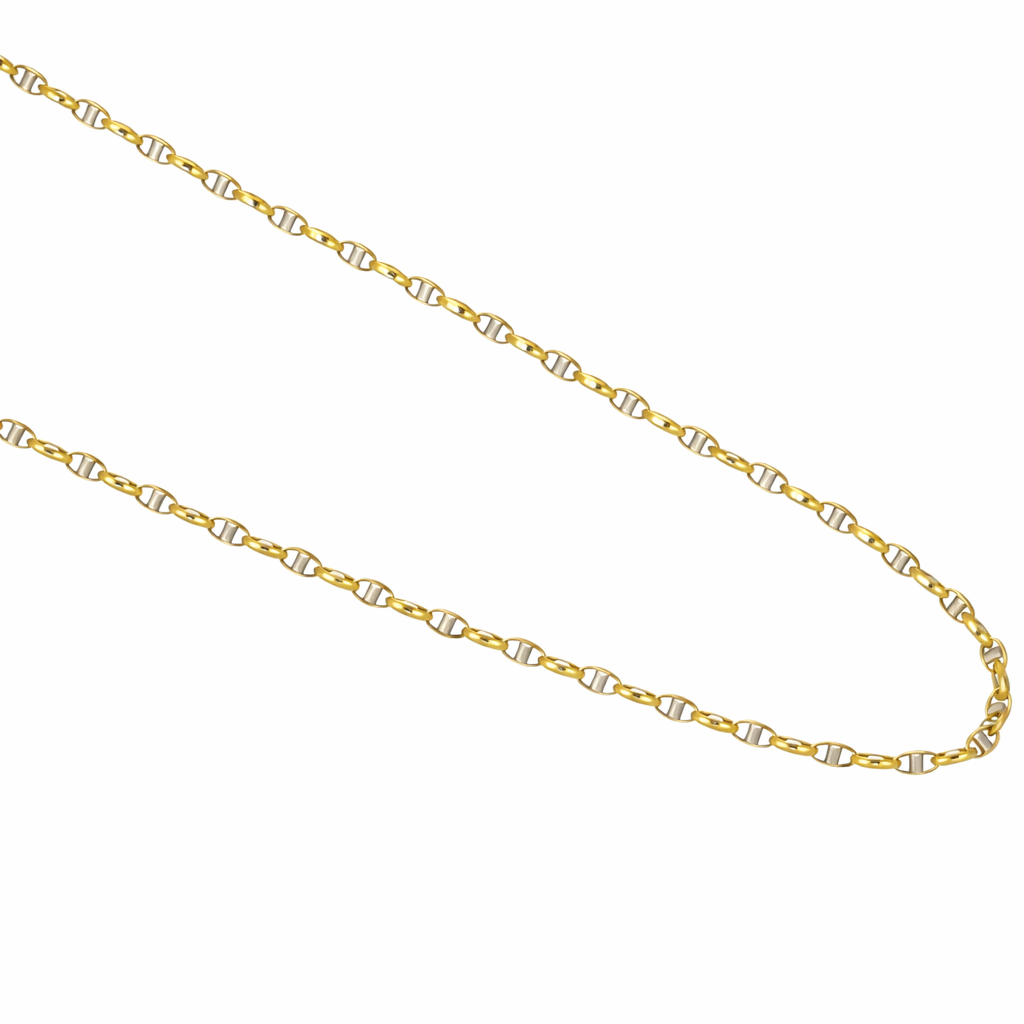 Collana - 18 carati Oro giallo, Oro bianco