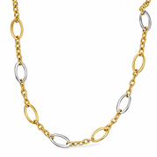 Collana - 18 carati Oro giallo, Oro bianco