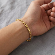 Bracciale - 18 carati Oro giallo - Handmade - Made in Italy