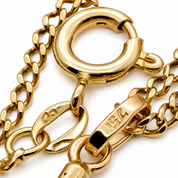 Collana con ciondolo - 18 carati Oro giallo - Made in Italy - Handmade