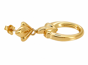 Orecchini - 18 carati Oro giallo - Made in Italy - Handmade