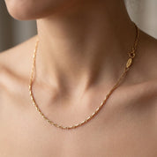 Collana - 18 carati Oro giallo - Made in Italy - HandMade
