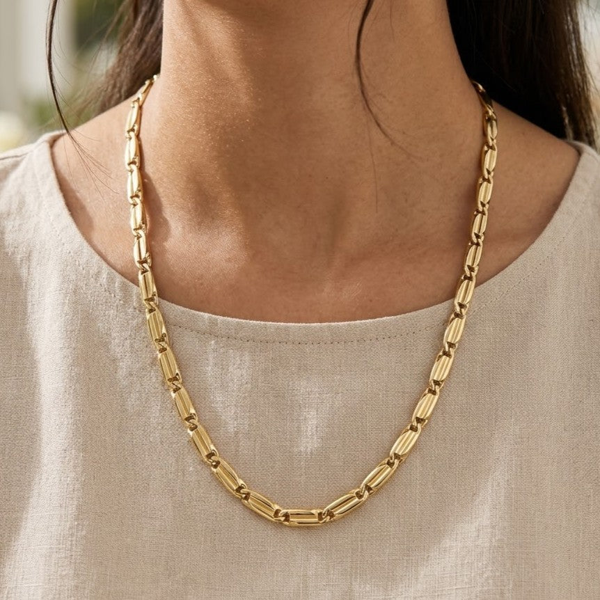 Collana - 18 carati Oro giallo - Made in Italy